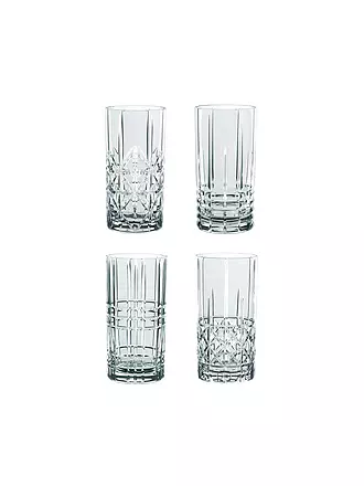 NACHTMANN | Juego de 4 vasos de tubo HIGHLAND de 375 ml | 